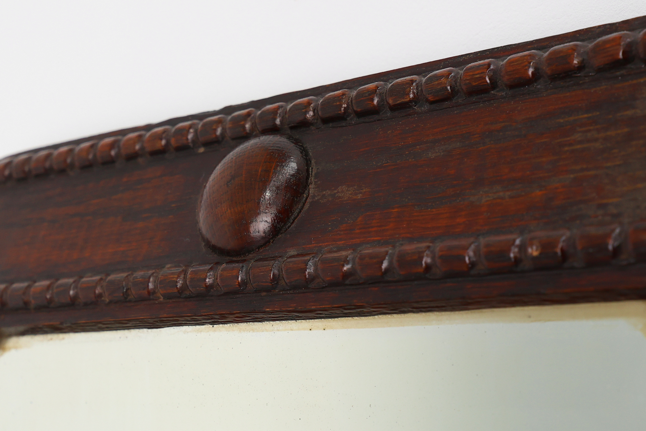 French Art Deco Mirror in Wood, circa 1920thumbnail